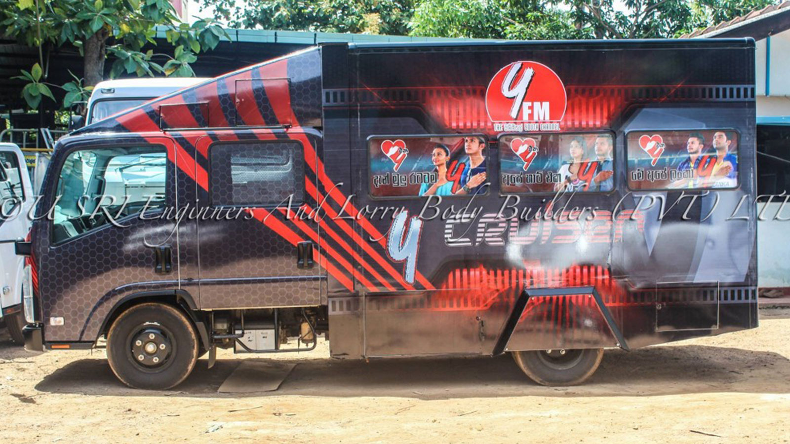 Advertising Bodies from USRI Lorry Body Sri Lanka