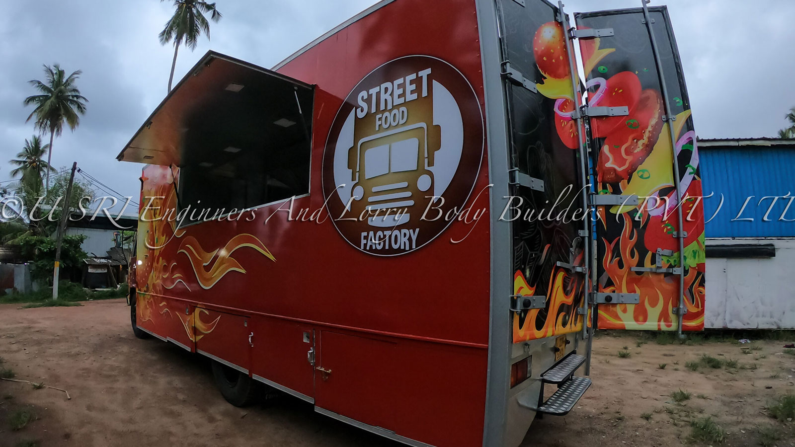 Mobile Kitchen Bodies from USRI Lorry Body Sri Lanka
